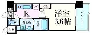 日赤病院前駅 徒歩5分 13階の物件間取画像